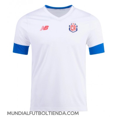 Camiseta Costa Rica Segunda Equipación Replica Mundial 2022 mangas cortas